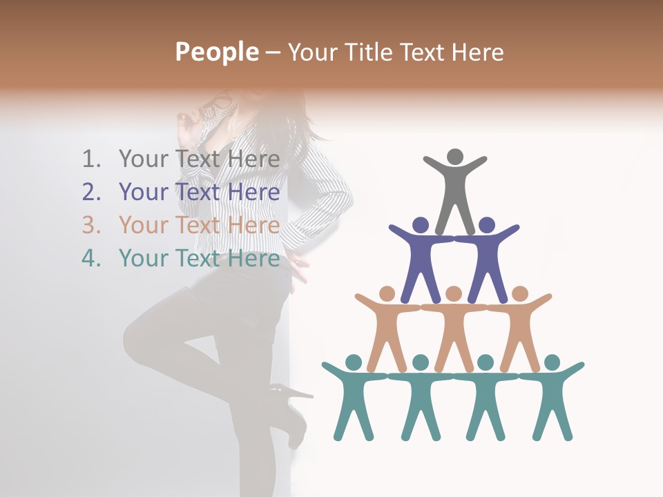 Staff Smile Makeup PowerPoint Template