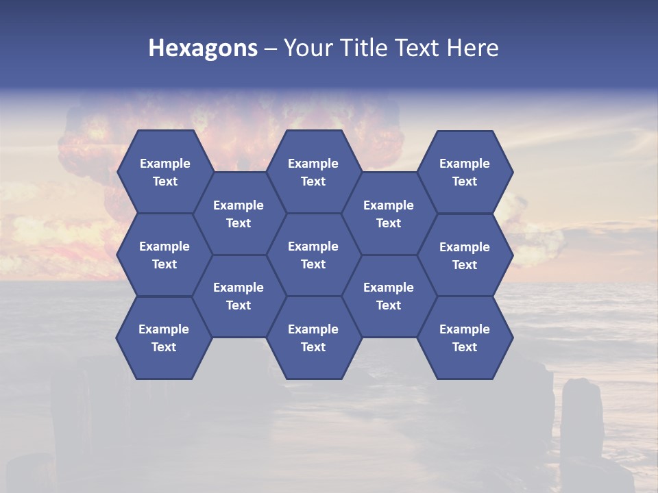 Catastrophe Demolition War PowerPoint Template