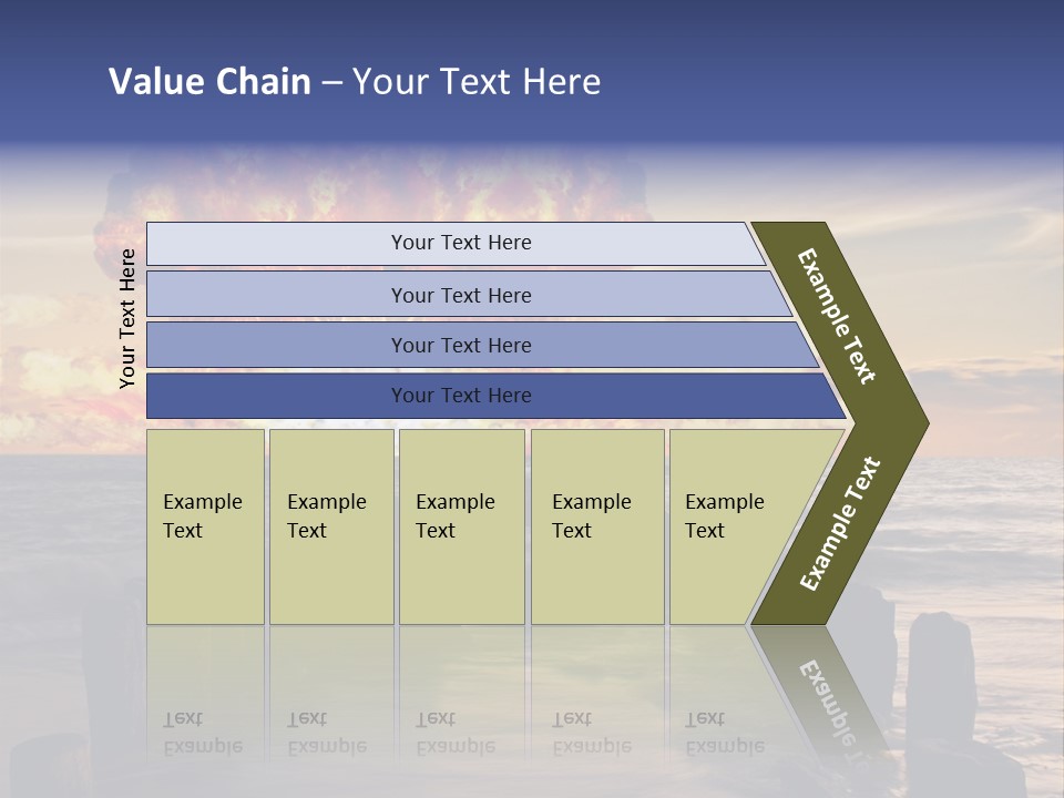 Catastrophe Demolition War PowerPoint Template