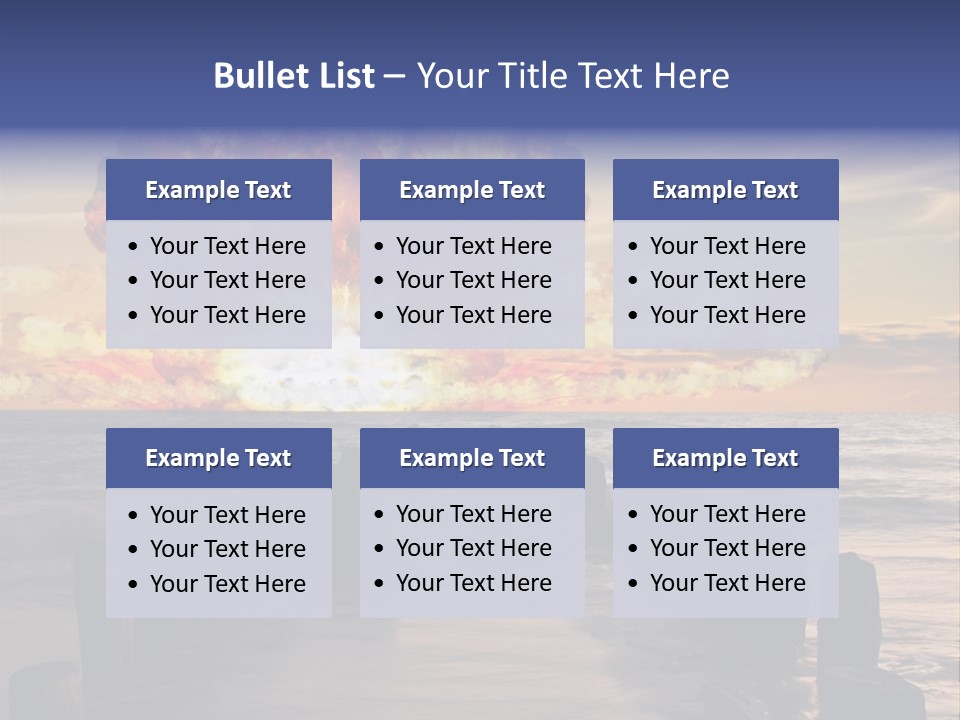 Catastrophe Demolition War PowerPoint Template