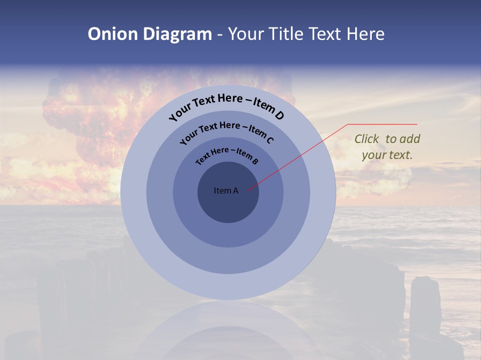 Catastrophe Demolition War PowerPoint Template