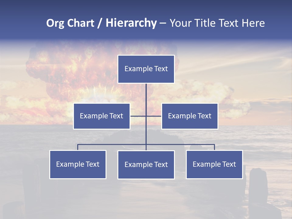 Catastrophe Demolition War PowerPoint Template