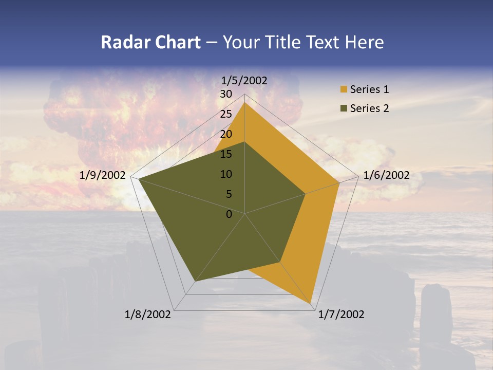 Catastrophe Demolition War PowerPoint Template