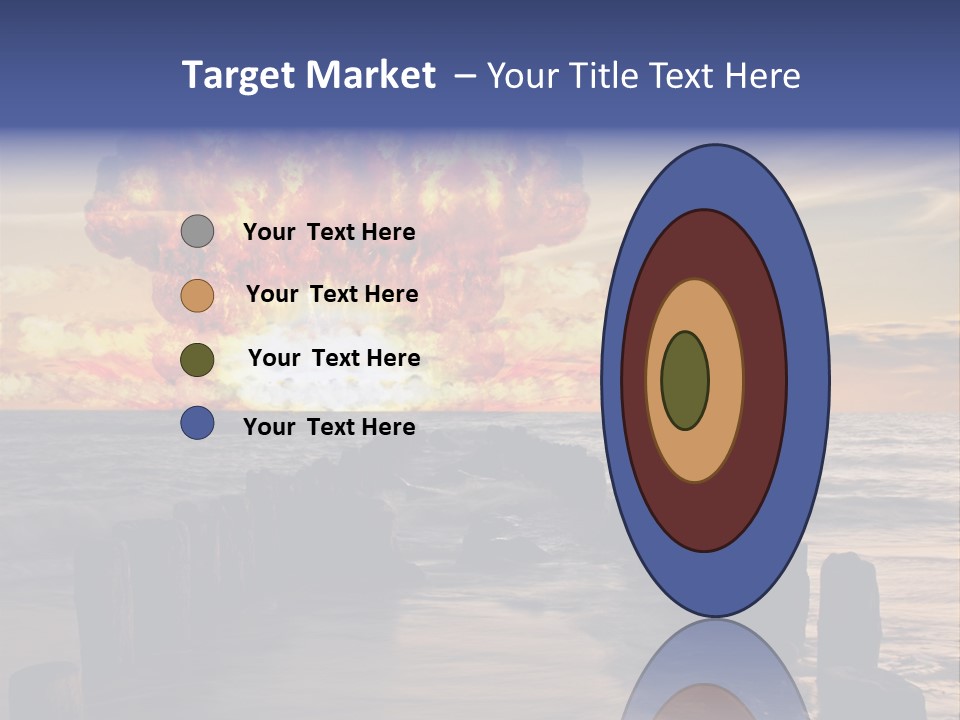 Catastrophe Demolition War PowerPoint Template