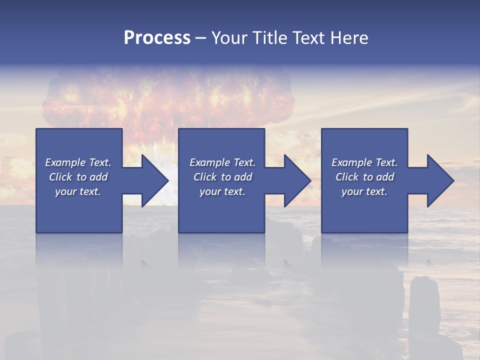Catastrophe Demolition War PowerPoint Template