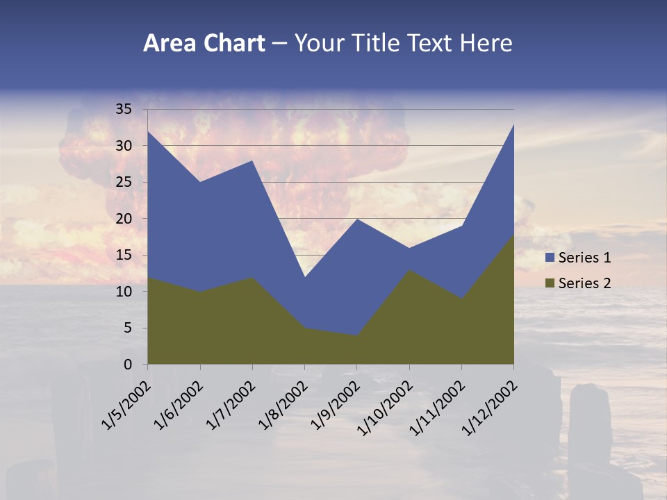 Catastrophe Demolition War PowerPoint Template