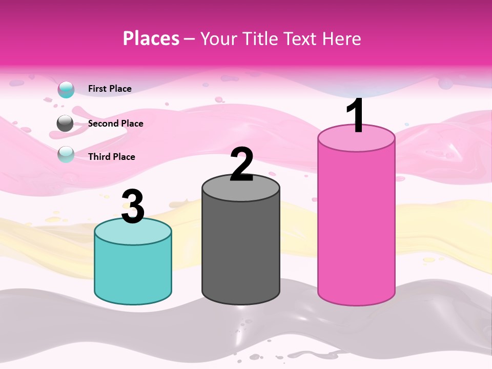 Print Colored Cmyk PowerPoint Template