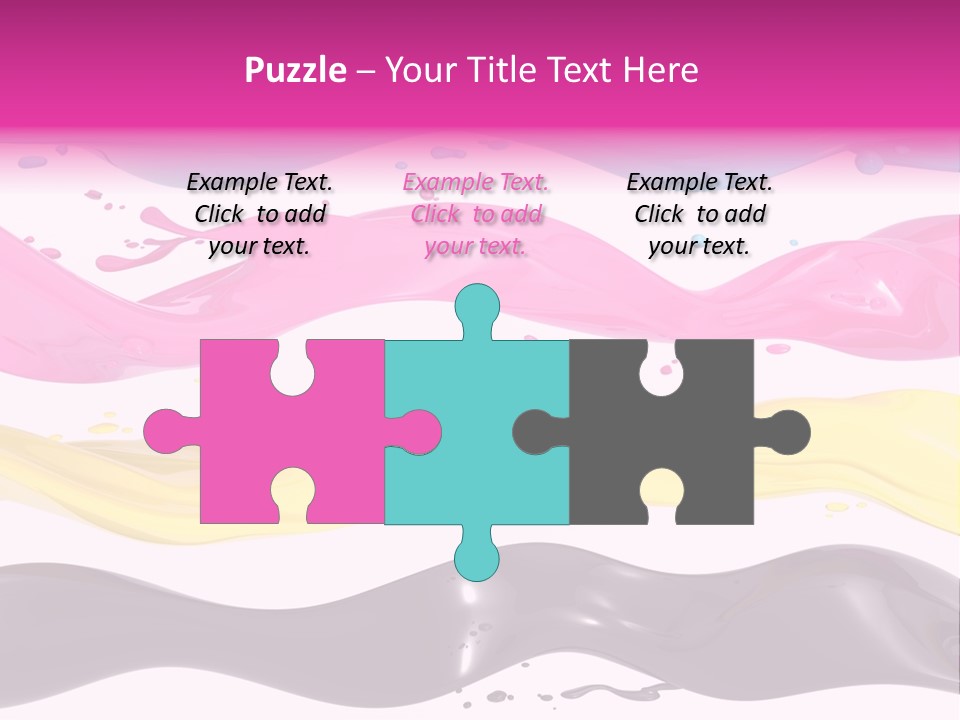 Print Colored Cmyk PowerPoint Template