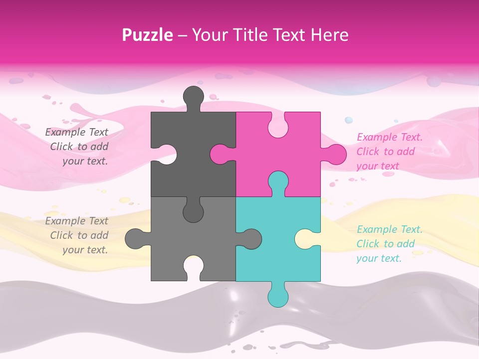 Print Colored Cmyk PowerPoint Template