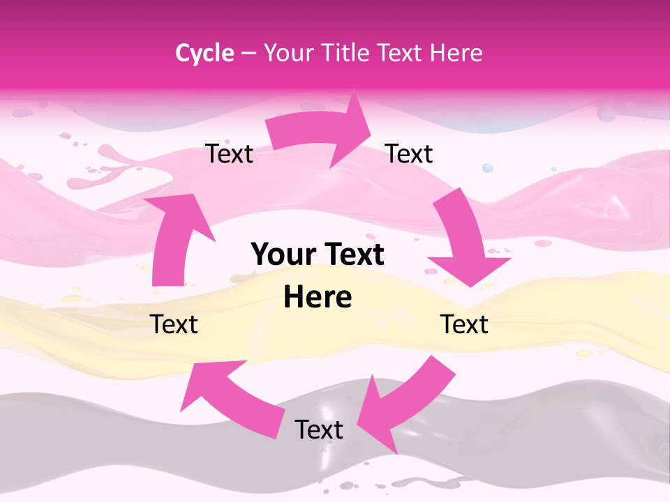 Print Colored Cmyk PowerPoint Template