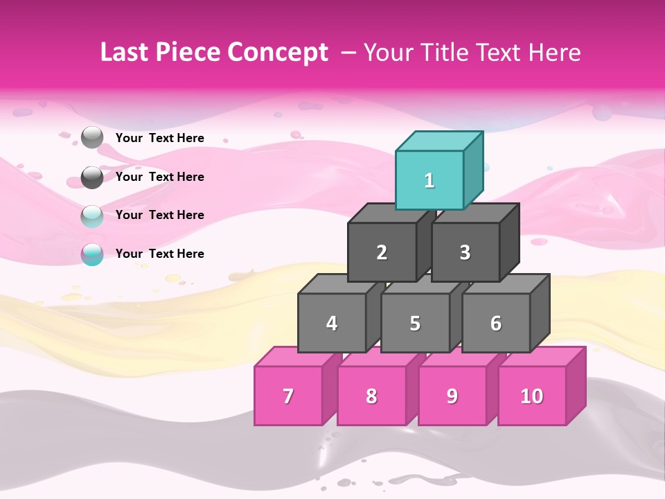 Print Colored Cmyk PowerPoint Template