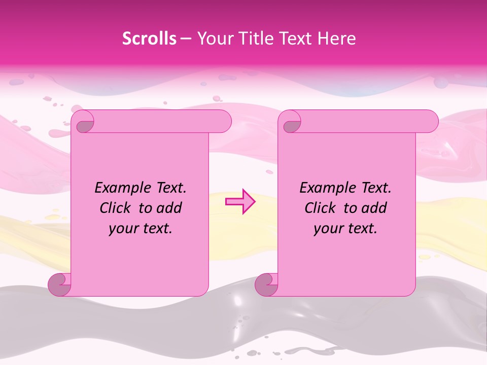 Print Colored Cmyk PowerPoint Template