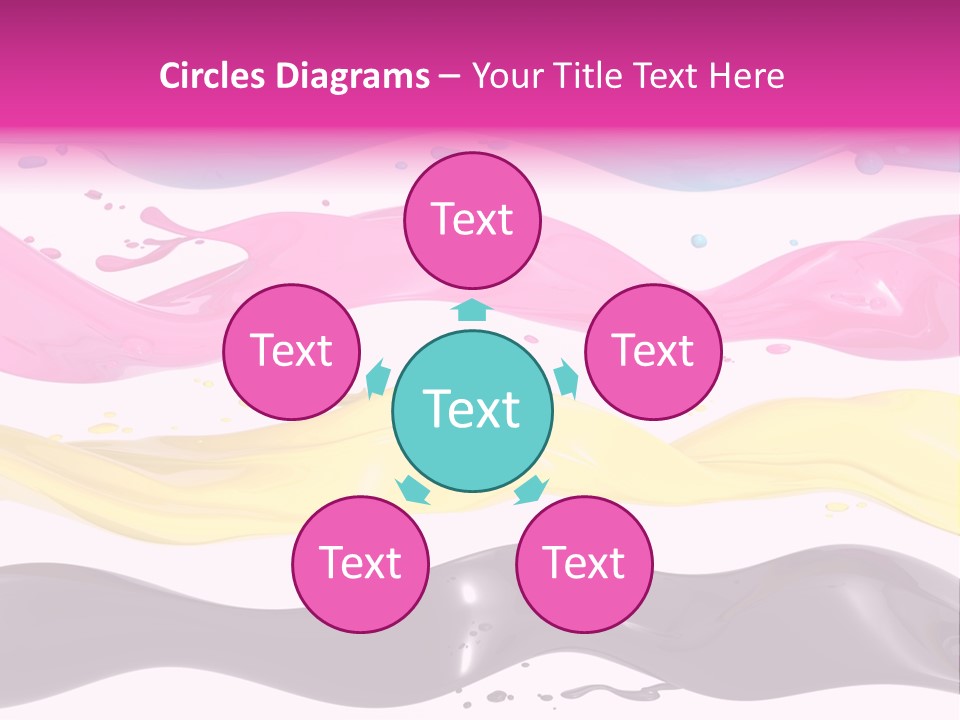 Print Colored Cmyk PowerPoint Template