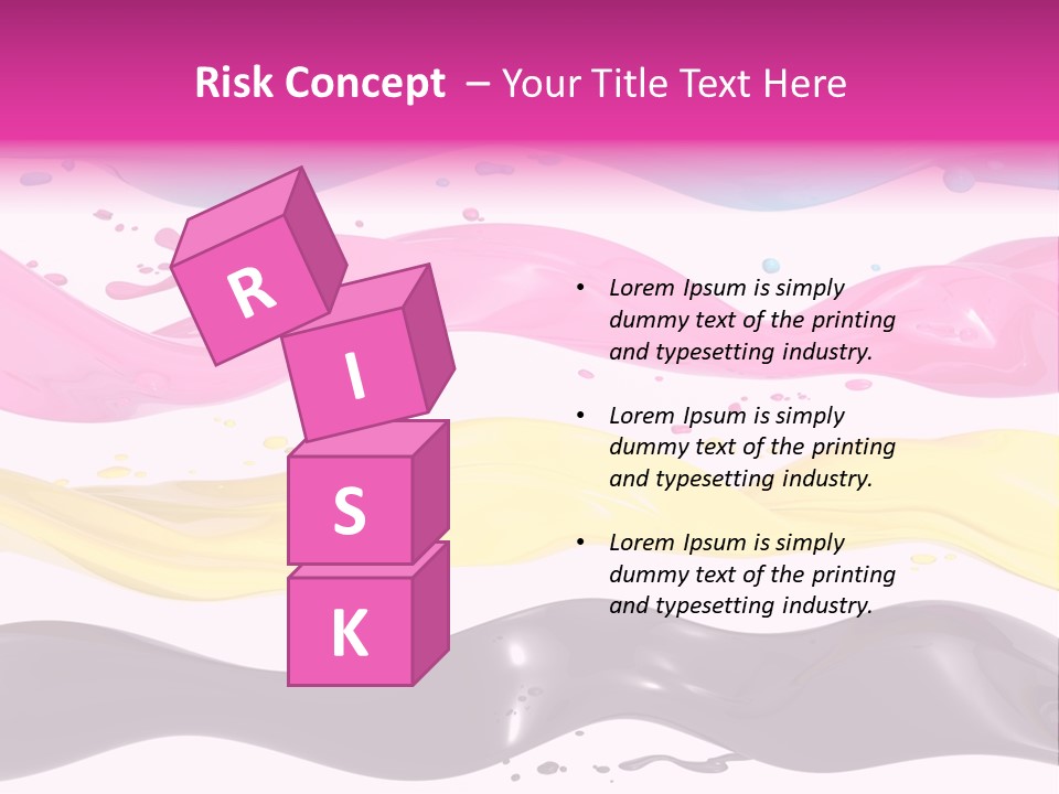 Print Colored Cmyk PowerPoint Template