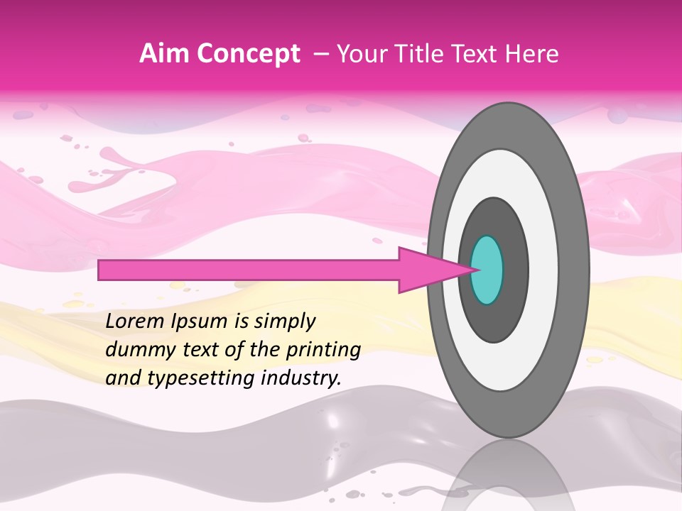 Print Colored Cmyk PowerPoint Template