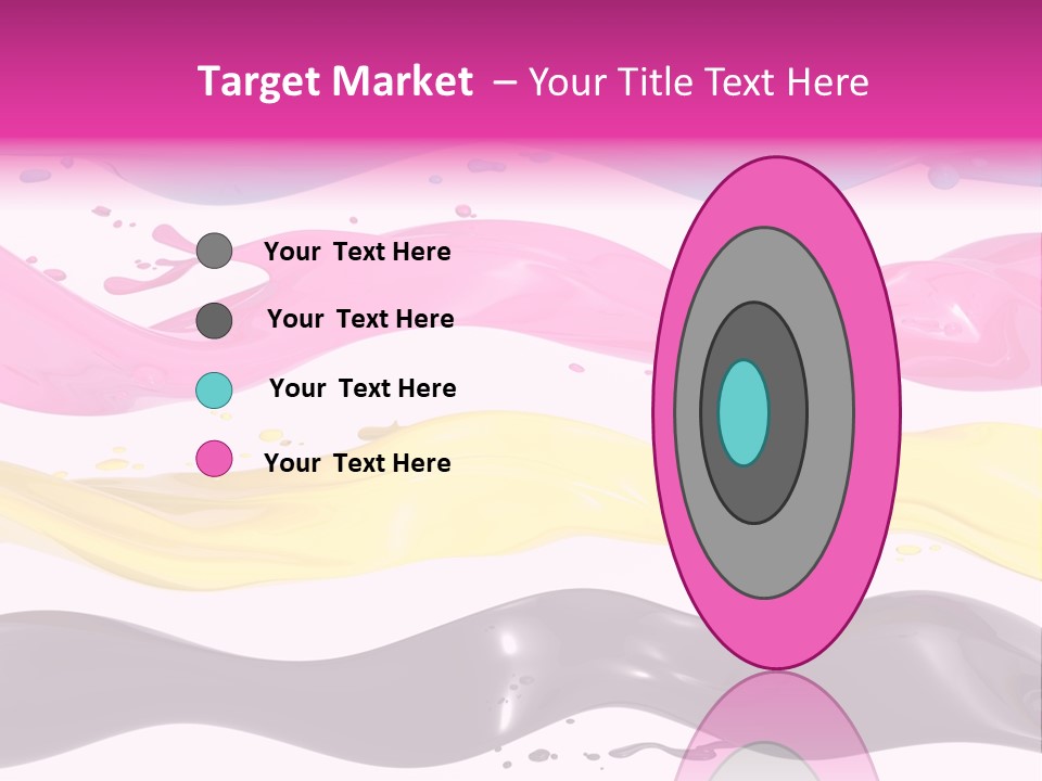 Print Colored Cmyk PowerPoint Template