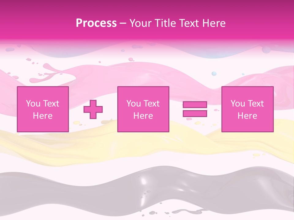 Print Colored Cmyk PowerPoint Template