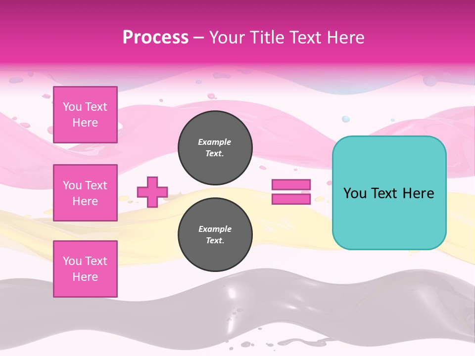 Print Colored Cmyk PowerPoint Template