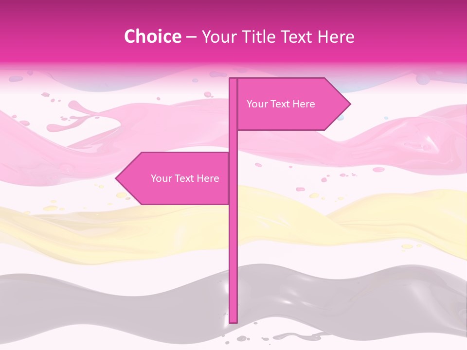 Print Colored Cmyk PowerPoint Template