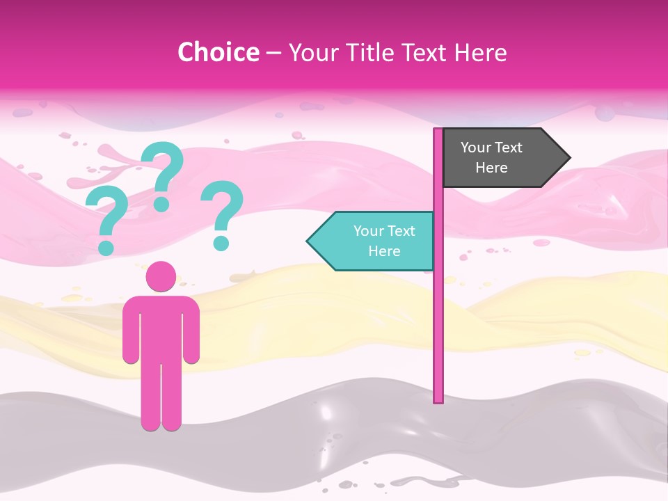 Print Colored Cmyk PowerPoint Template