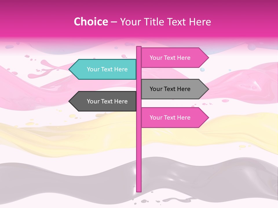 Print Colored Cmyk PowerPoint Template