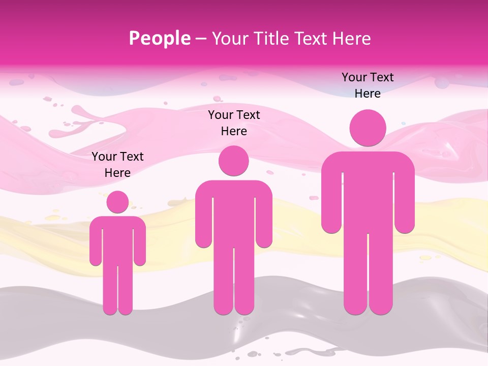 Print Colored Cmyk PowerPoint Template