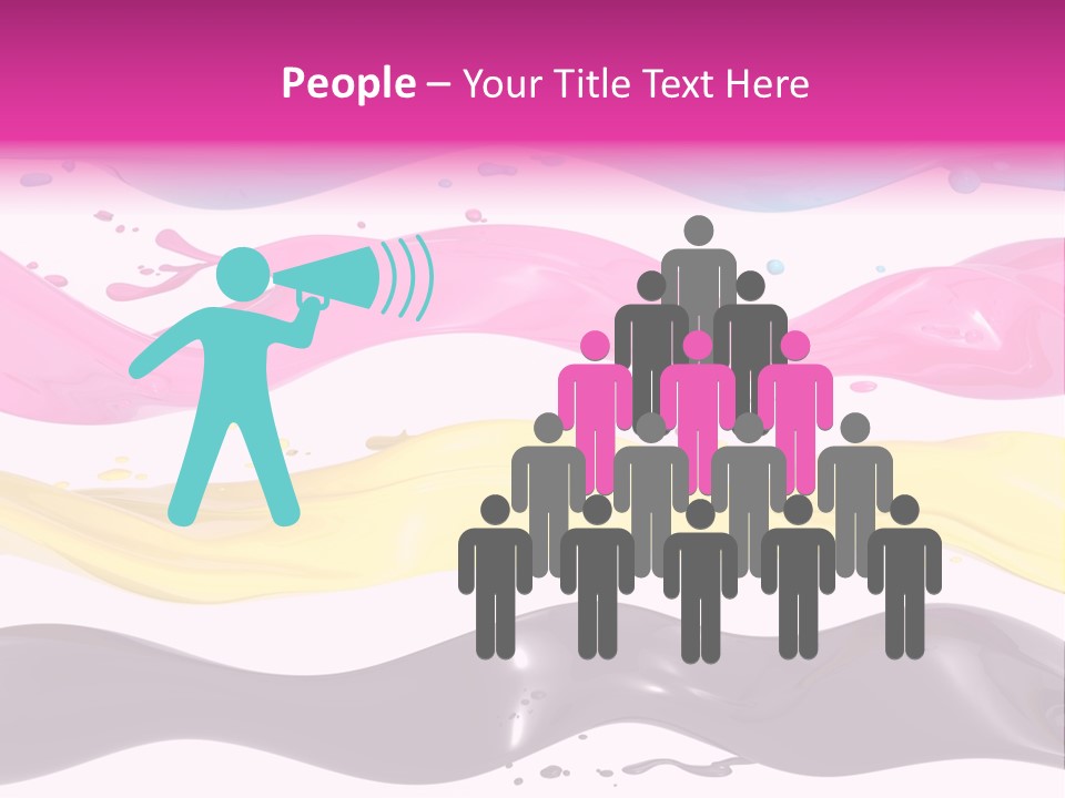 Print Colored Cmyk PowerPoint Template