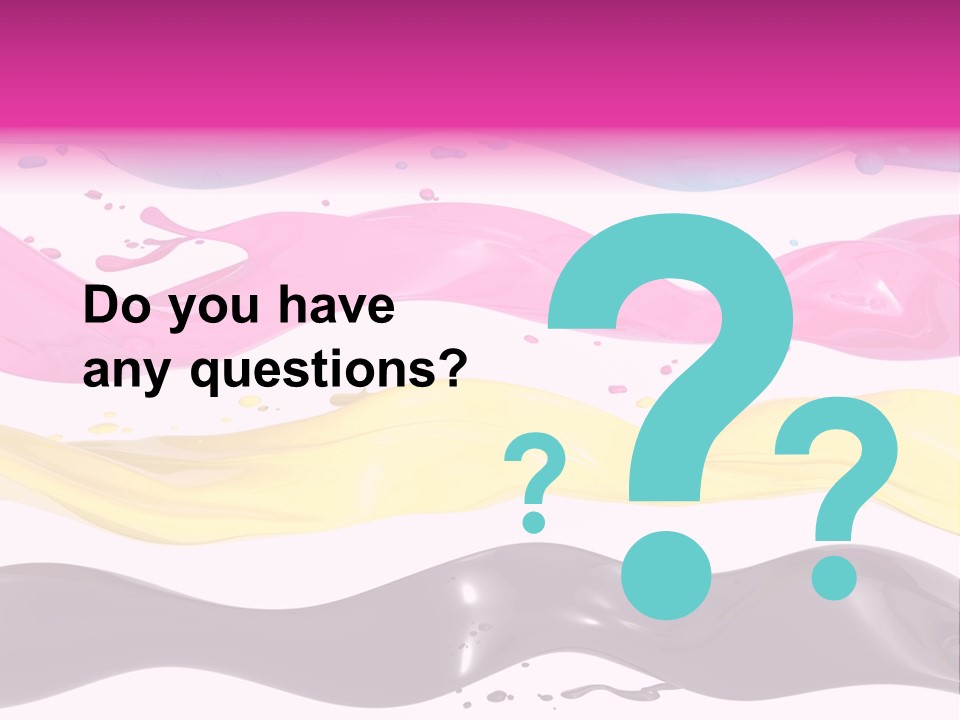 Print Colored Cmyk PowerPoint Template