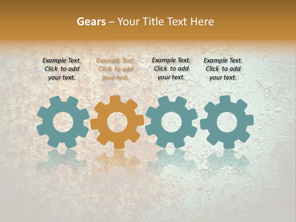 Red Macro Flat PowerPoint Template