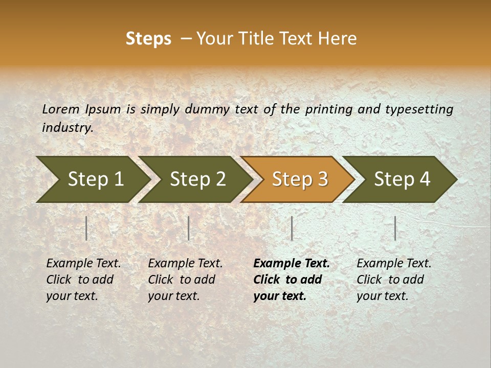 Red Macro Flat PowerPoint Template