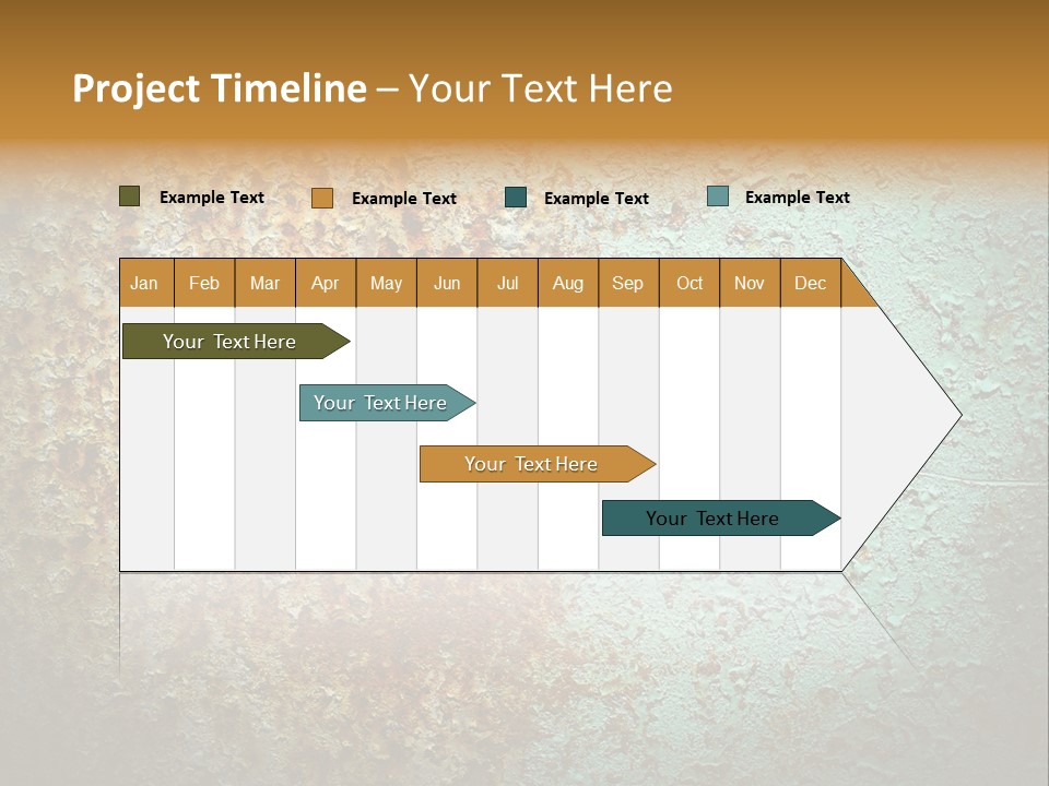 Red Macro Flat PowerPoint Template
