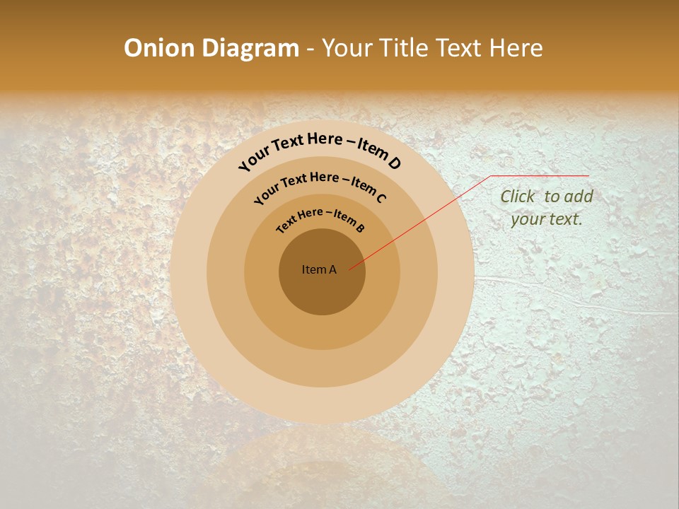 Red Macro Flat PowerPoint Template