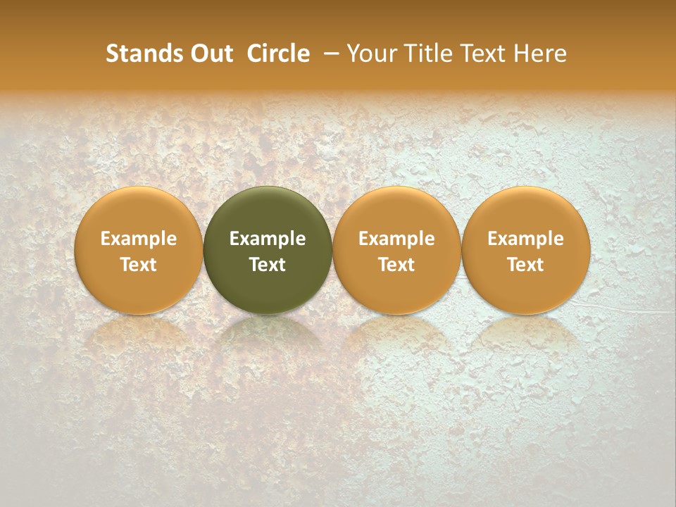 Red Macro Flat PowerPoint Template