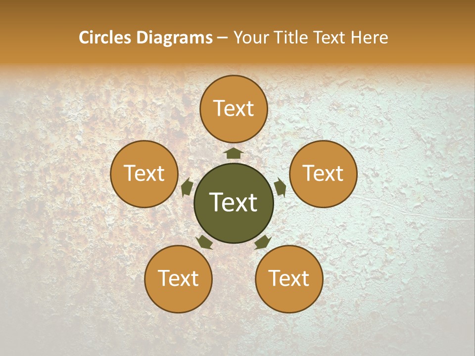 Red Macro Flat PowerPoint Template