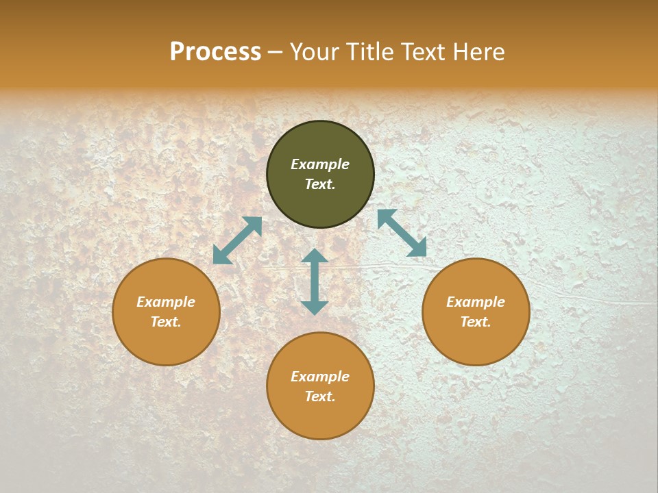 Red Macro Flat PowerPoint Template