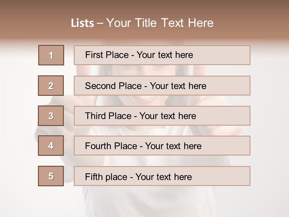 Happy Sign Face PowerPoint Template