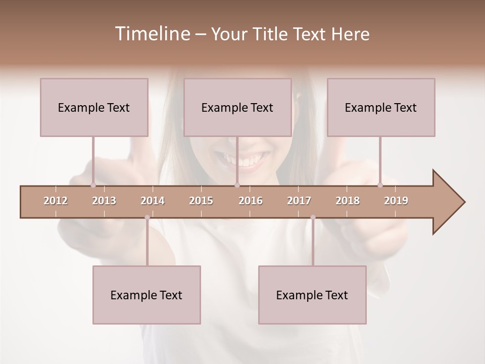 Happy Sign Face PowerPoint Template
