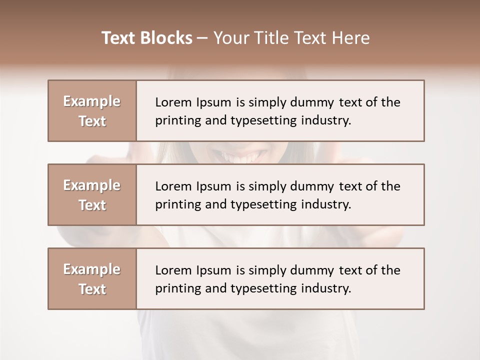 Happy Sign Face PowerPoint Template