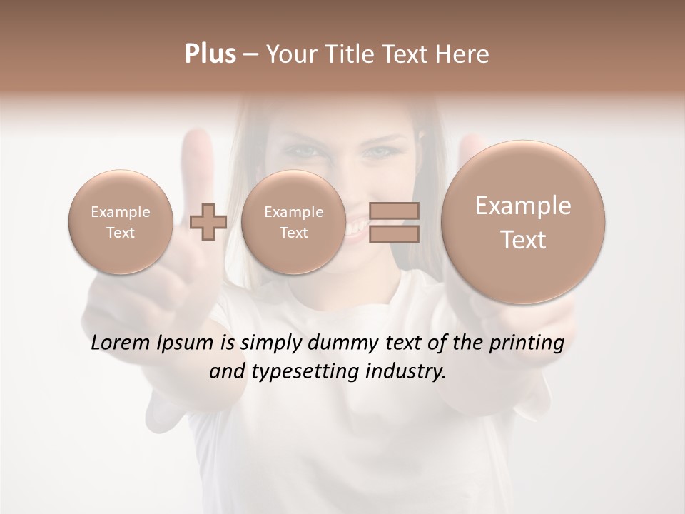 Happy Sign Face PowerPoint Template