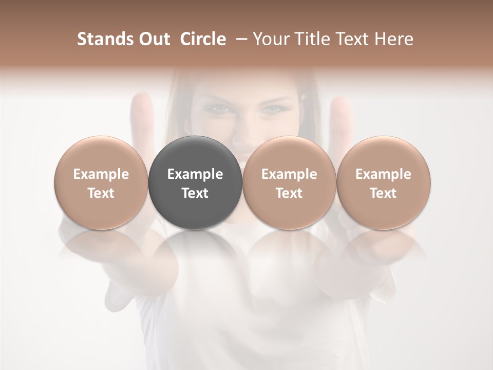 Happy Sign Face PowerPoint Template