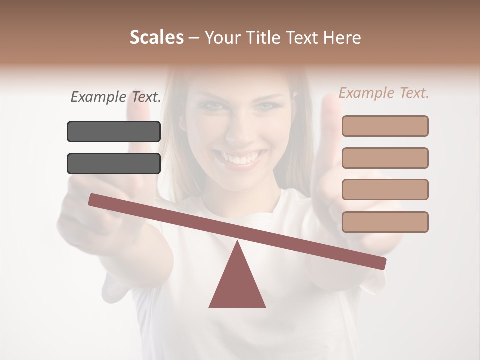 Happy Sign Face PowerPoint Template