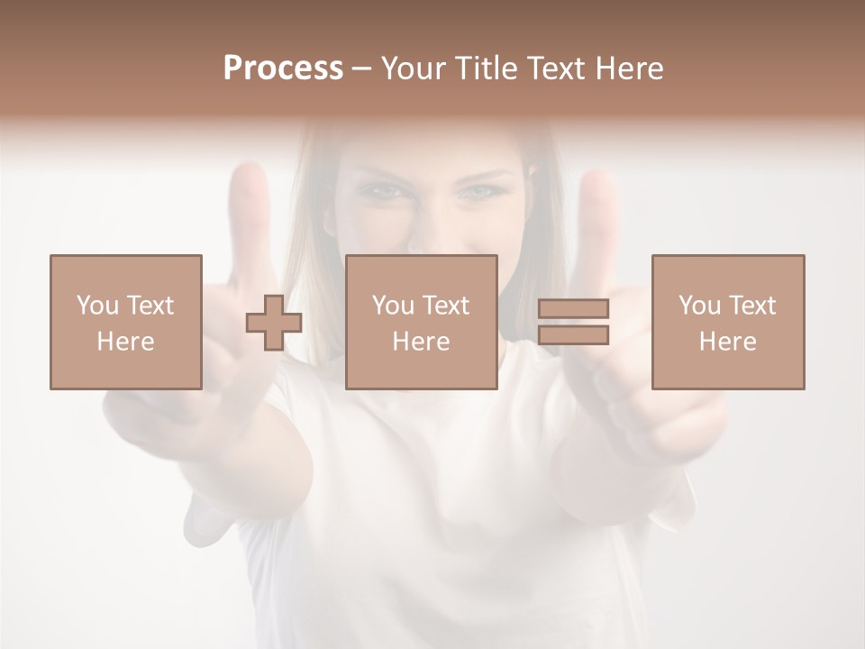 Happy Sign Face PowerPoint Template