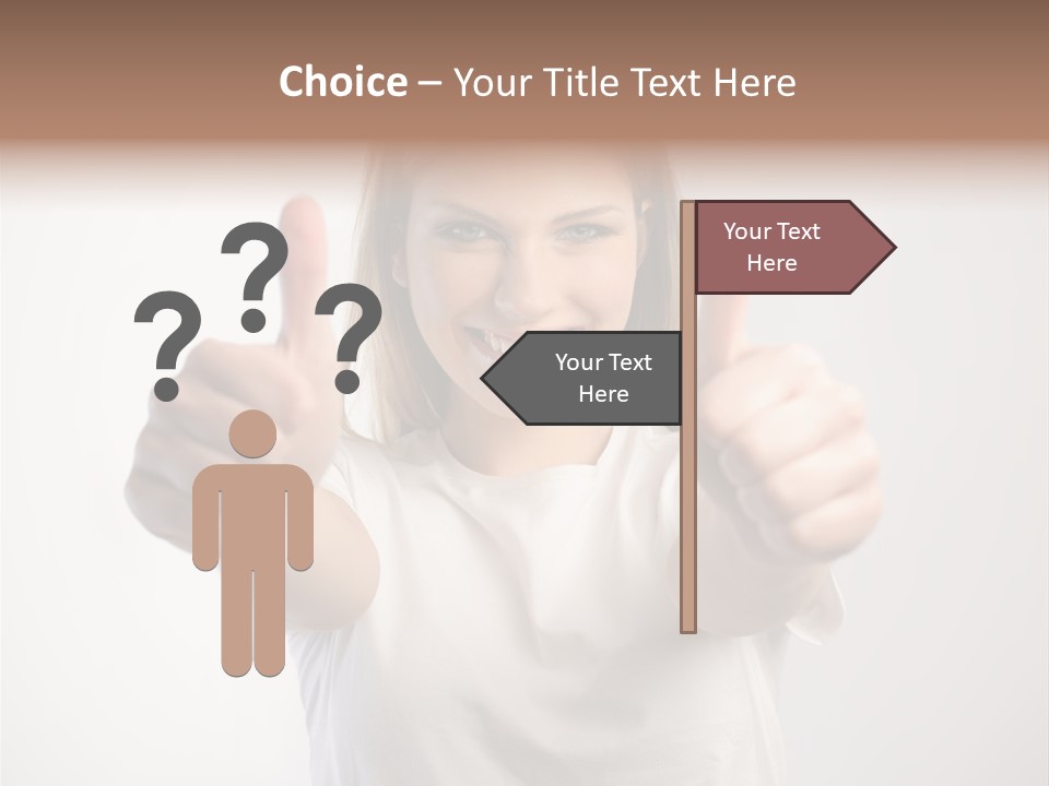 Happy Sign Face PowerPoint Template