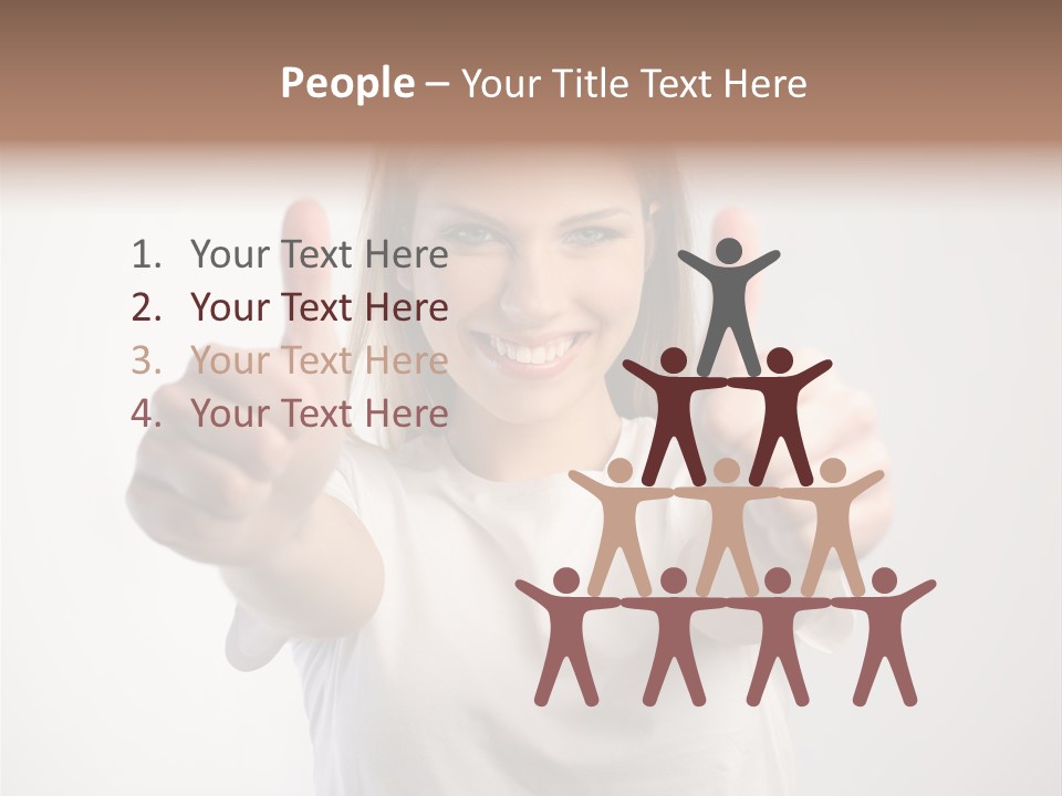Happy Sign Face PowerPoint Template