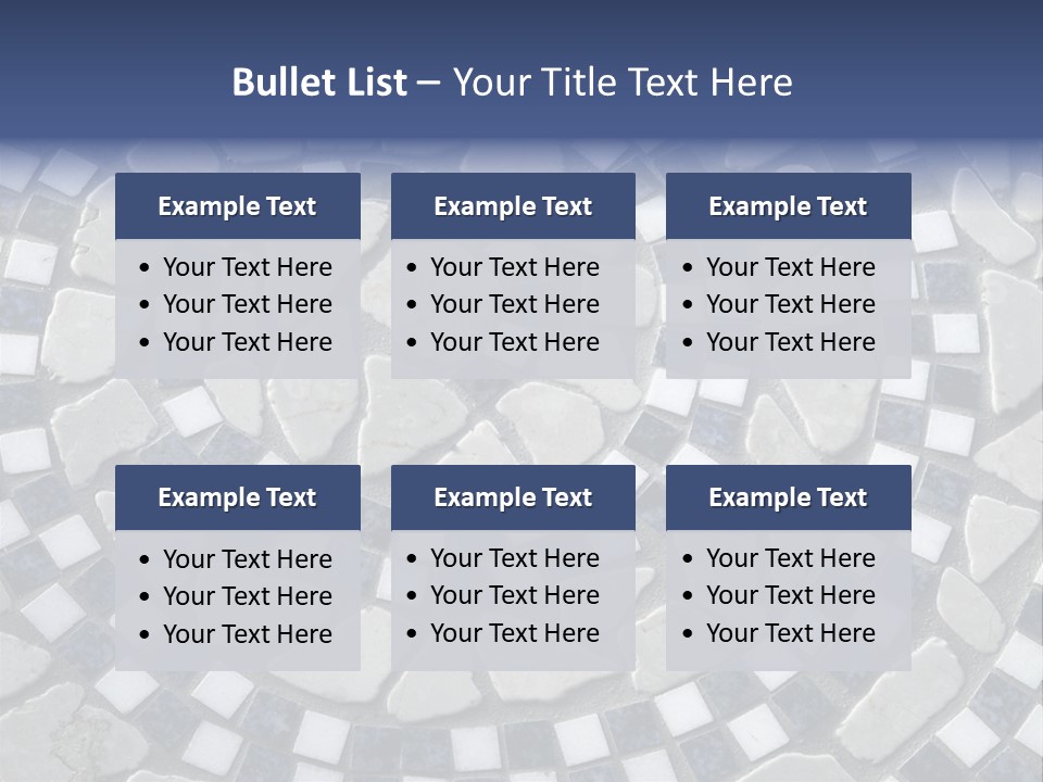 Stone Surface Granite PowerPoint Template