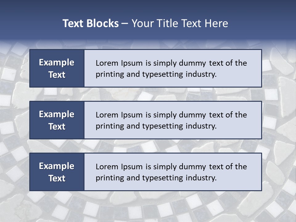 Stone Surface Granite PowerPoint Template
