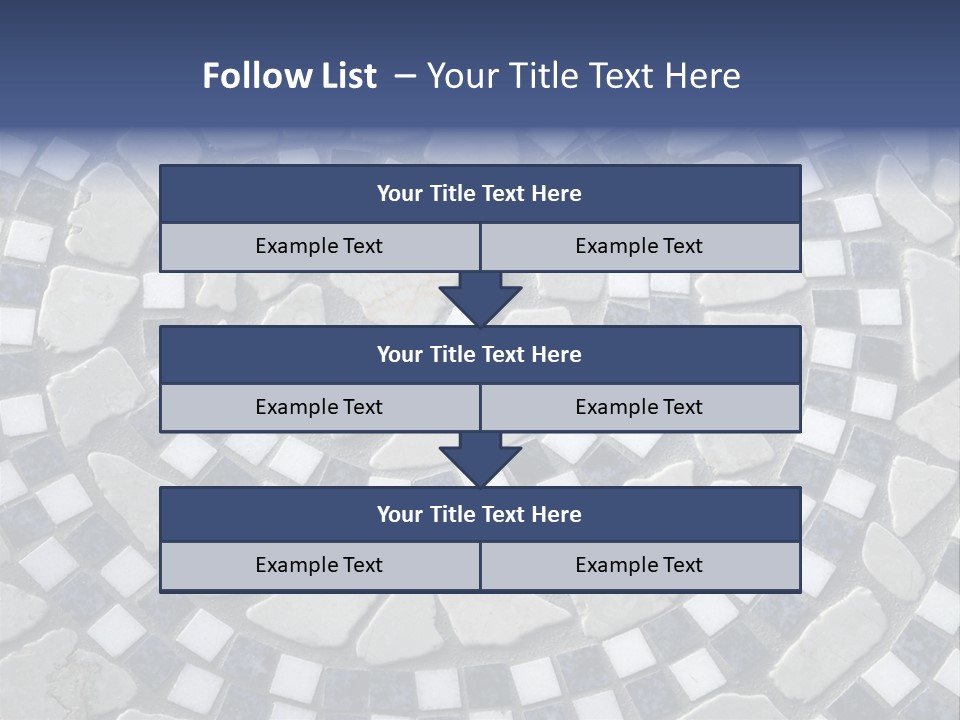 Stone Surface Granite PowerPoint Template
