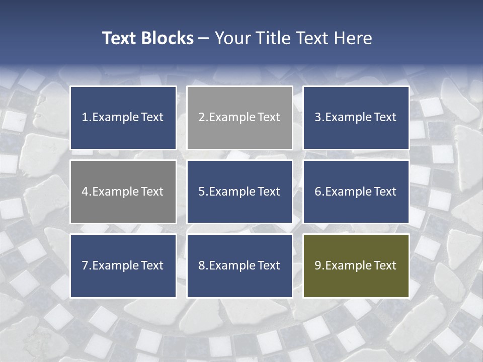 Stone Surface Granite PowerPoint Template