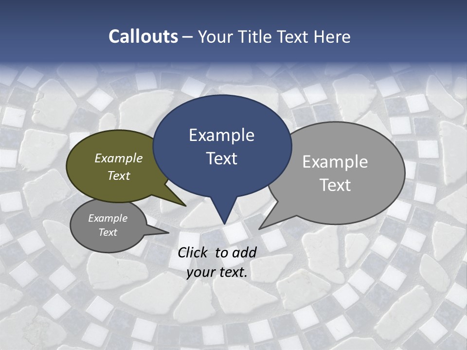 Stone Surface Granite PowerPoint Template