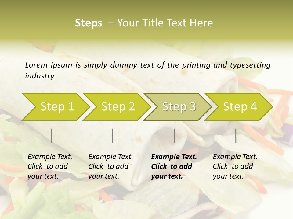 Tasty Dish Diet PowerPoint Template
